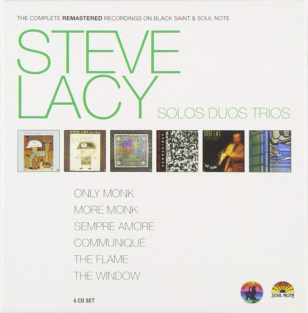 Cover of The Complete Remastered Recordings on Black Saint & Soul Note Steve Lacy Solos Duos Trios