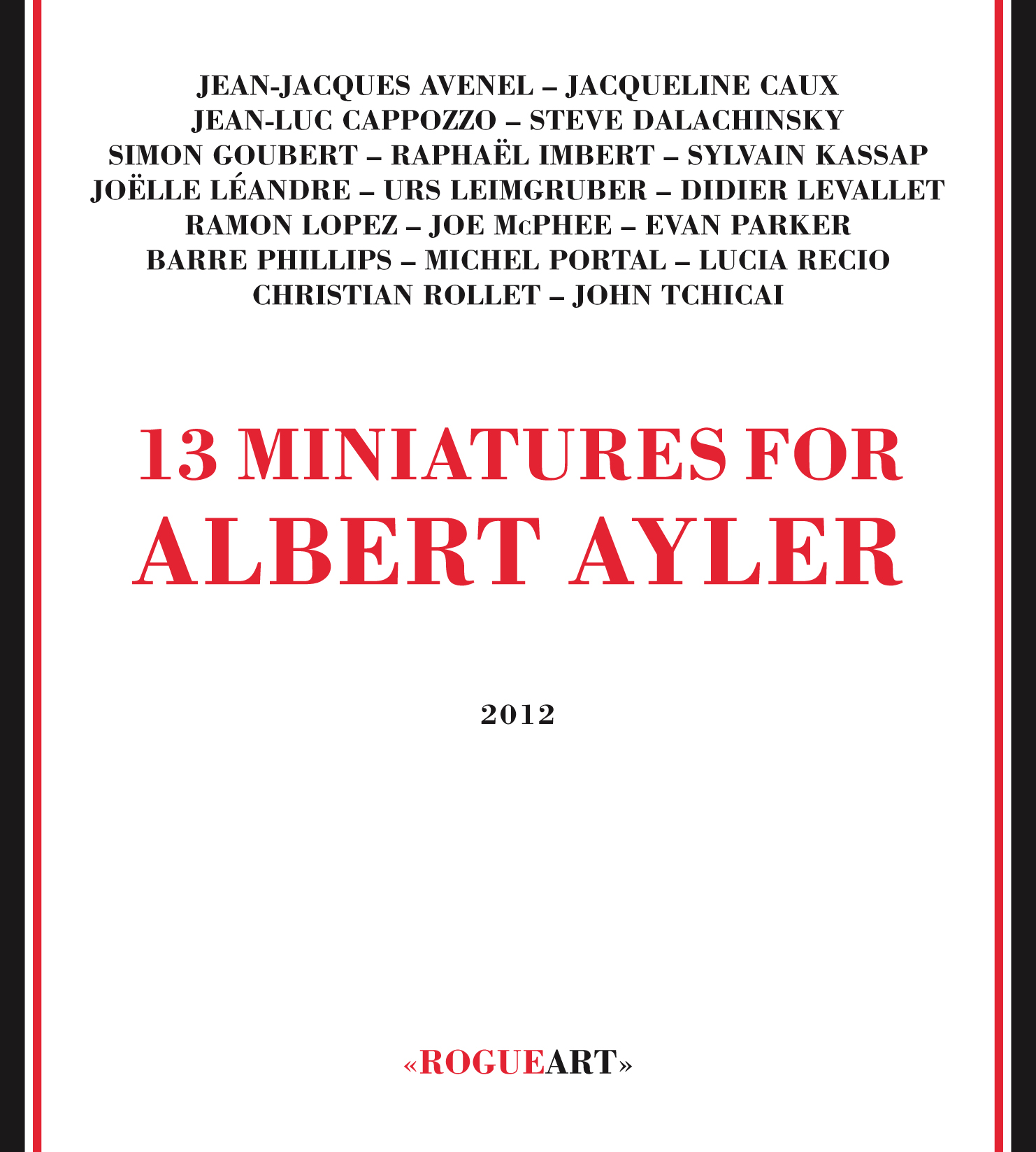 13 Miniatures for Albert Ayler