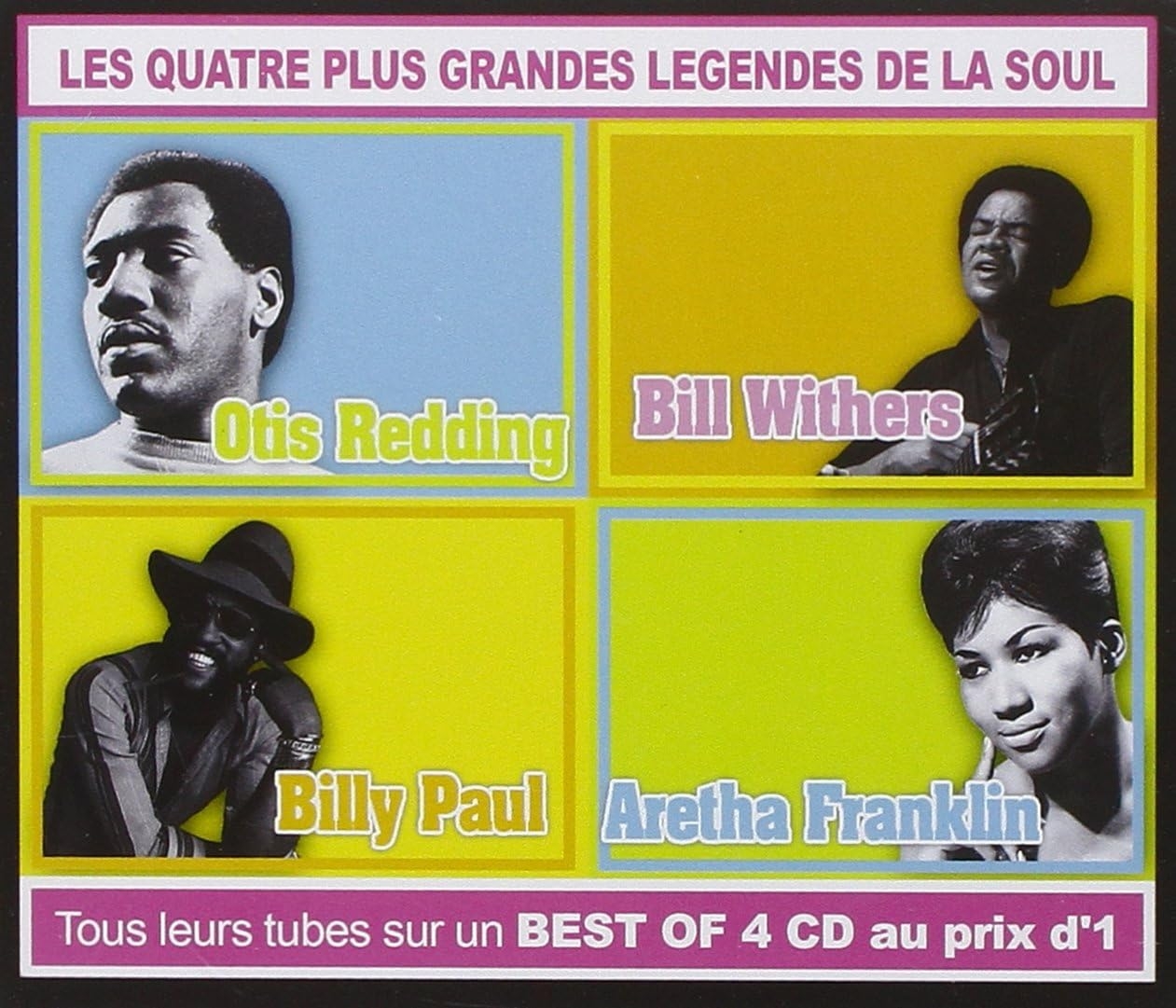 Les Quatre plus grandes légendes de la soul