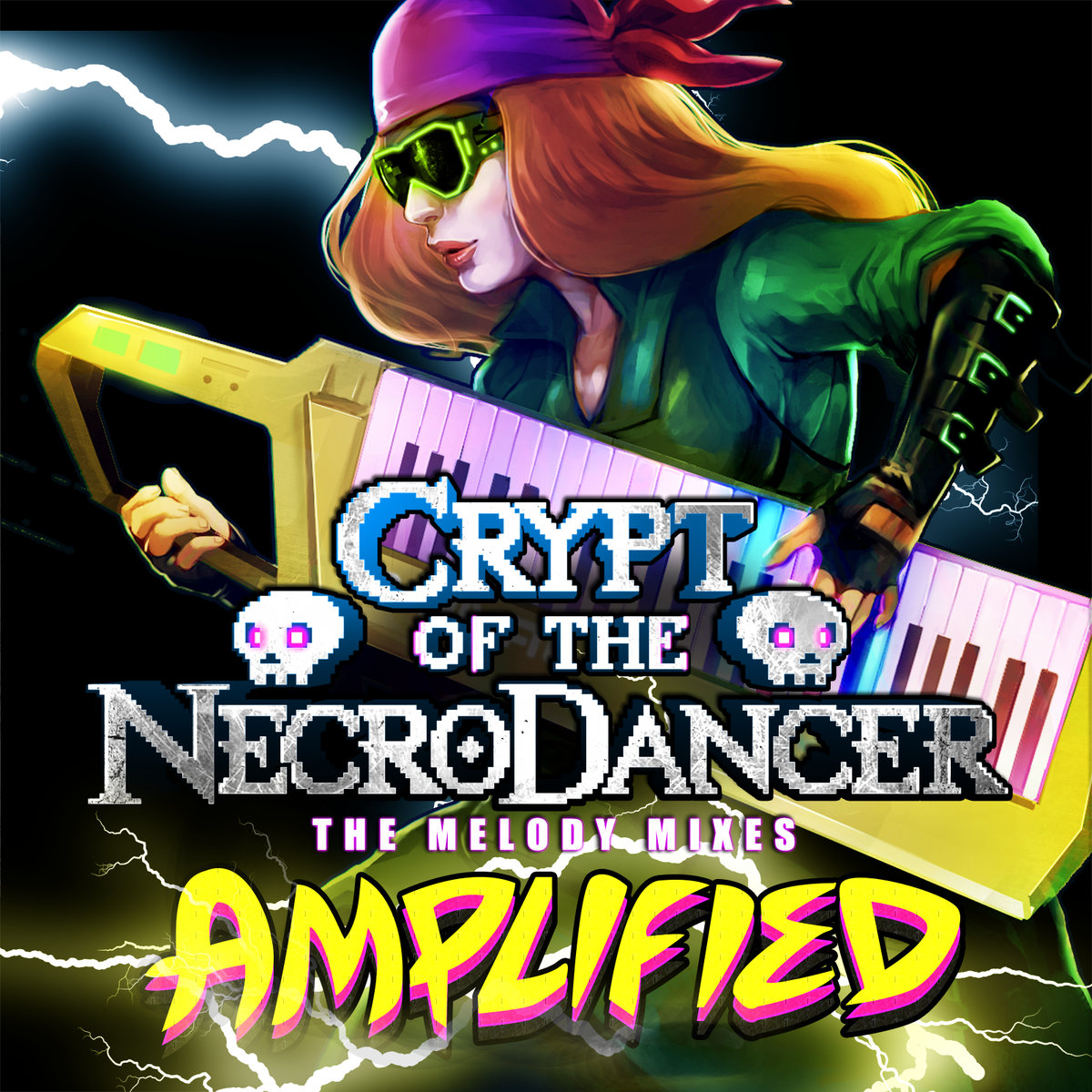 Cover of Crypt of the Necrodancer: The Melody Mixes AMPLIFIED