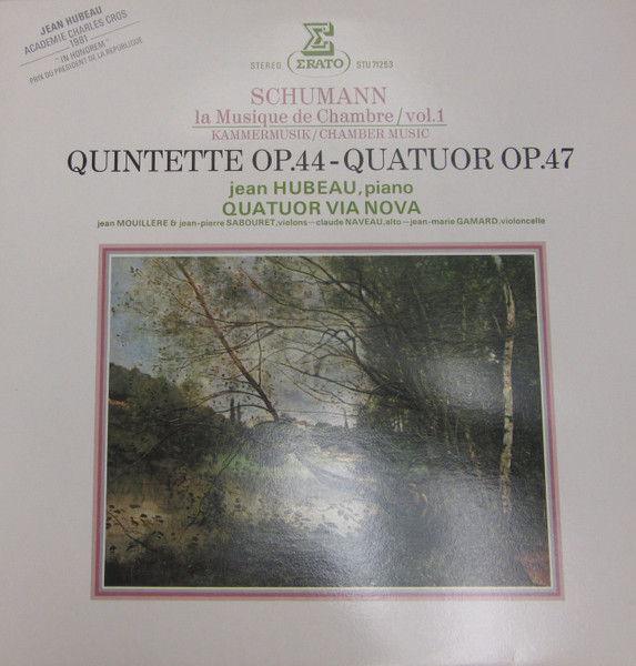 La Musique de chambre / Vol.1 : Quintette Op.44 - Quatuor Op.47