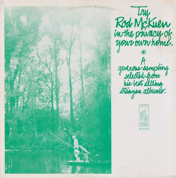 Try Rod McKuen in the Privacy of Your Own Home