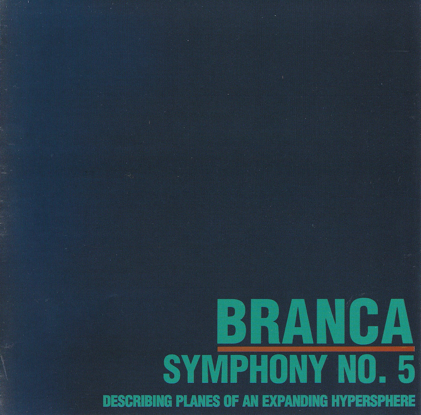 Symphony No. 5: Describing Planes of an Expanding Hypersphere