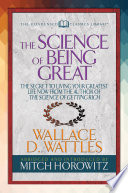 Cover of The Science of Being Great