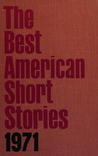 Cover of The Best American Short Stories 1971